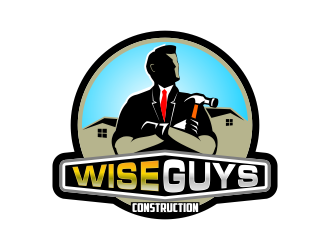 Wise Guys Construction logo design by Dhieko