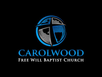 Carolwood Free Will Baptist Church logo design by CreativeKiller