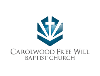 Carolwood Free Will Baptist Church logo design by Greenlight