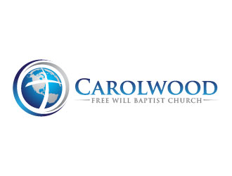 Carolwood Free Will Baptist Church logo design by usef44