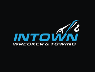 Intown Wrecker & Towing  logo design by Rizqy