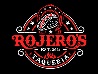 Rojeros Taqueria logo design by izimax