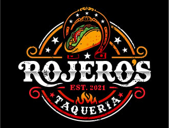 Rojeros Taqueria logo design by izimax