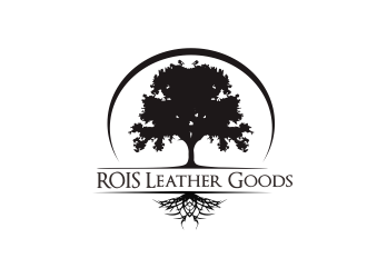 ROIS Leather Goods logo design by Greenlight