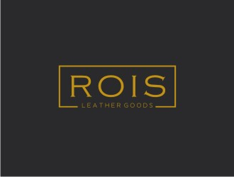 ROIS Leather Goods logo design by maspion