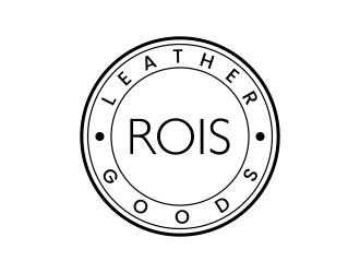 ROIS Leather Goods logo design by yunda