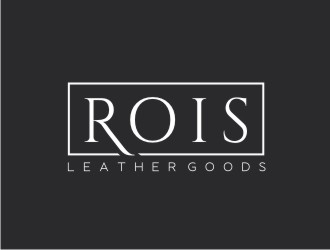 ROIS Leather Goods logo design by maspion