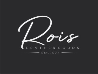 ROIS Leather Goods logo design by maspion