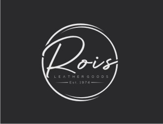 ROIS Leather Goods logo design by maspion