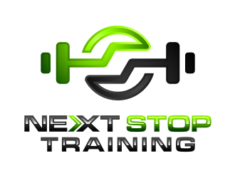Next Stop training logo design by Garmos