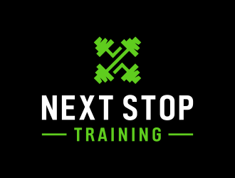 Next Stop training logo design by funsdesigns