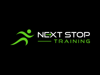 Next Stop training logo design by funsdesigns