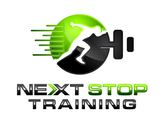 Next Stop training logo design by Garmos