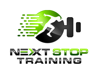 Next Stop training logo design by Garmos