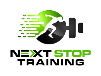 Next Stop training logo design by Garmos