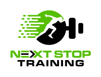Next Stop training logo design by Garmos