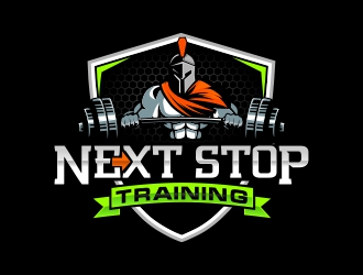 Next Stop training logo design by rizuki