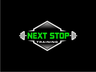 Next Stop training logo design by BintangDesign