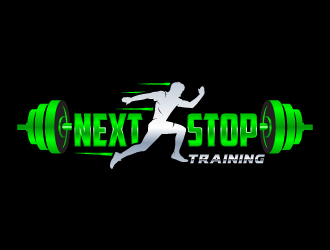 Next Stop training logo design by uttam