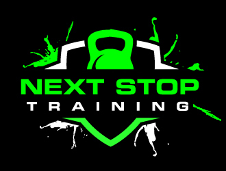 Next Stop training logo design by ElonStark
