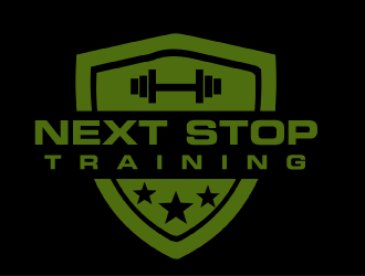 Next Stop training logo design by ElonStark