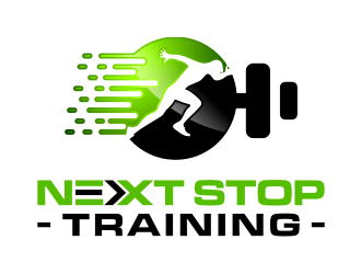 Next Stop training logo design by Garmos
