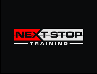 Next Stop training logo design by KQ5