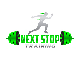 Next Stop training logo design by uttam