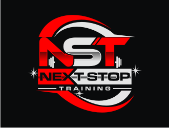 Next Stop training logo design by KQ5