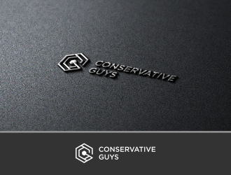 Conservative Guys logo design by yossign