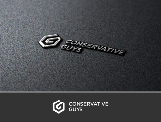 Conservative Guys logo design by yossign