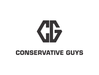 Conservative Guys logo design by oke2angconcept