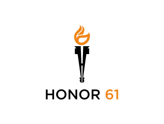HONOR 61 logo design by ora_creative
