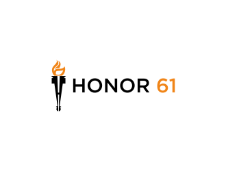HONOR 61 logo design by ora_creative