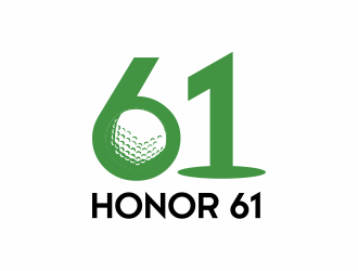 HONOR 61 logo design by hidro