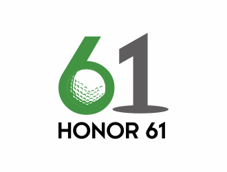 HONOR 61 logo design by hidro