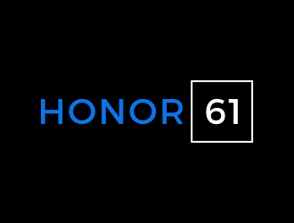 HONOR 61 logo design by BlessedArt