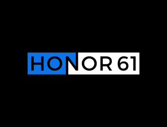 HONOR 61 logo design by BlessedArt