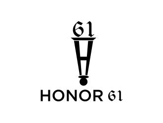 HONOR 61 logo design by sodimejo