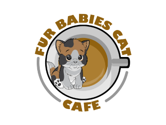 Fur Babies Cat Cafe logo design by nona