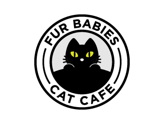 Fur Babies Cat Cafe logo design by IrvanB