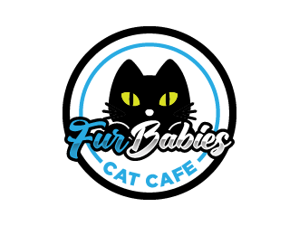 Fur Babies Cat Cafe logo design by IrvanB