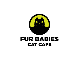 Fur Babies Cat Cafe logo design by IrvanB
