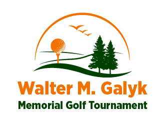 Walter M. Galyk Memorial Golf Tournament logo design by chumberarto