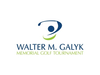 Walter M. Galyk Memorial Golf Tournament logo design by DMC_Studio