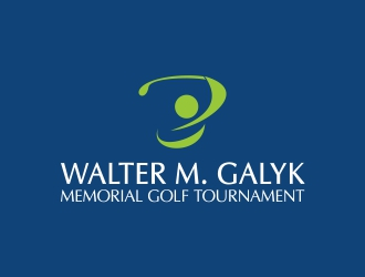 Walter M. Galyk Memorial Golf Tournament logo design by DMC_Studio