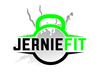 JernieFit logo design by serprimero