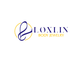 Loxlin Body Jewelry logo design by fawadyk