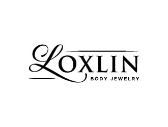 Loxlin Body Jewelry logo design by wongndeso