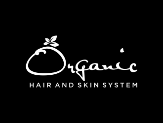 Uniquely Enriched small font print&gt; (organic hair & skin system) logo design by ozenkgraphic